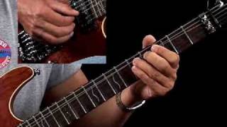How to Play Guitar Like Tommy Bolin - Example 1a - Guitar Lessons chords