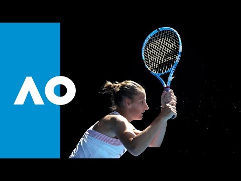Garbiñe Muguruza V Karolina Pliskova Second Set Highlights (4R) | Australian Open 2019