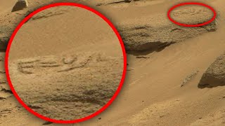 The Inscription on the stone? Strange finds of Mars #57