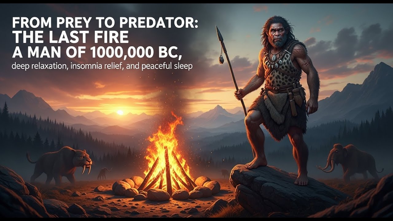 From Prey to Predator: The Last Fire A Man of 1,000,000 BC" deep relaxation,  and peaceful sleep.