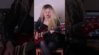 AC/DC | Hells Bells Guitar Solo Cover by Eliza Lee