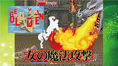 Golden Axe ゴールデンアックス 女戦士 Arcade cheat アーケード チート