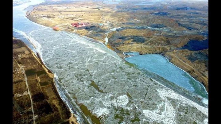 Inner Mongolia’s Yellow River freezes ove