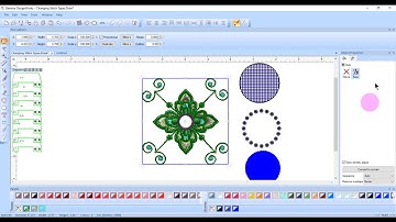 7.03:  Changing Stitch Types in BERNINA DesignWorks Software