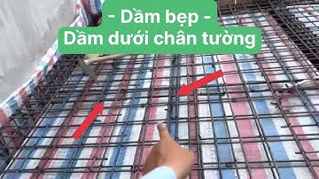 Dầm bẹp - Dầm dưới chân tường nhỏ chịu ứng xuất cục bộ cho sàn - Kho Tư liệu Xây dựng