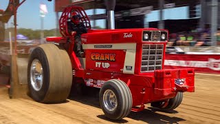 Tractor Pull 2023: Super Farm Tractors: Goshen, In. Elkhart County Fair. Pro Pulling League.