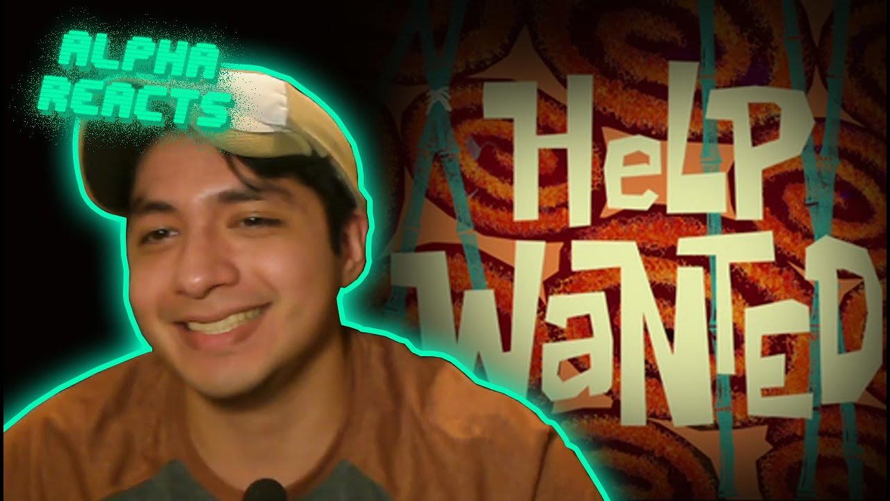 My Favorite Cartoon Alpha React SpongeBob SquarePants HELP WANTED