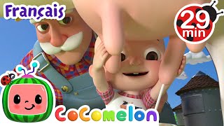 Chanson de la ferme | CoComelon en Français | Chansons pour bébés