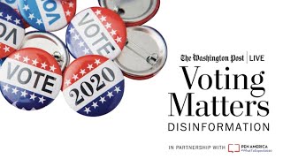 Voting Matters with James Clapper, Ashley Bryant and Graham Brookie (Full Stream 10/6)