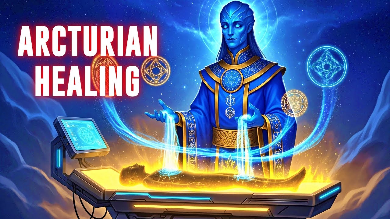 Healing in the Arcturian Light Chamber ✨ DNA Activation & Spiritual Renewal