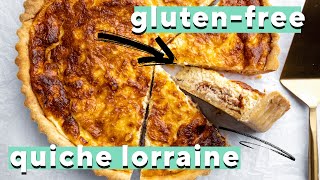 How To Make Gluten-free Quiche Lorraine | Becky Excell