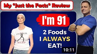 Carmen Dell'Orefice: I'm 91 but I look 59. My Secrets of Health, Sex and Longevity. Anti aging Foods
