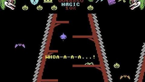 C64 Longplay: Cauldron II (with pop-up dialogue) SPED UP