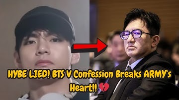 HYBE In Panic! Taehyung’s Finally Exposes The Hidden Truth — Jungkook Reaction Leaves Fans In Tears!