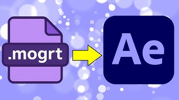 How to OPEN MOGRT in After Effects