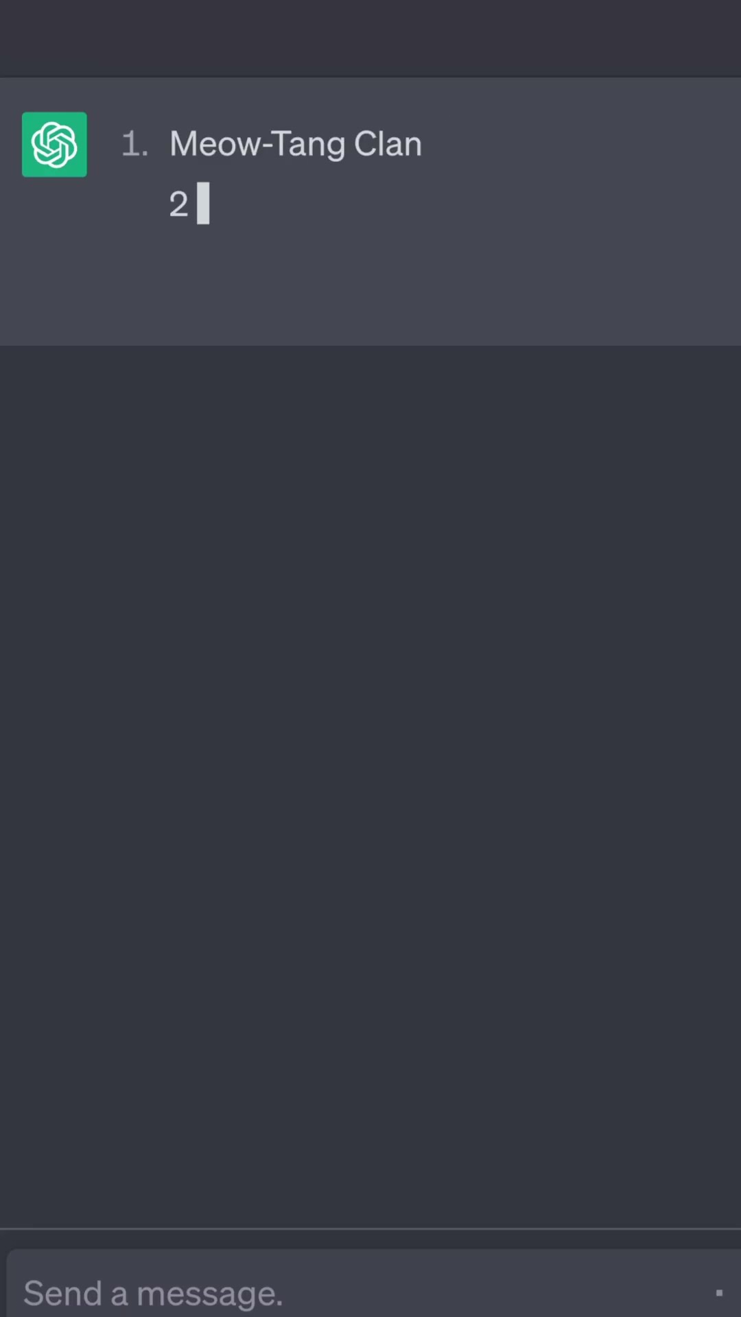 I Asked AI To Give Me The Best Rapper Names For Cats cats ai I Asked AI To Give Me The Best Rapper Names For Cats cats ai
