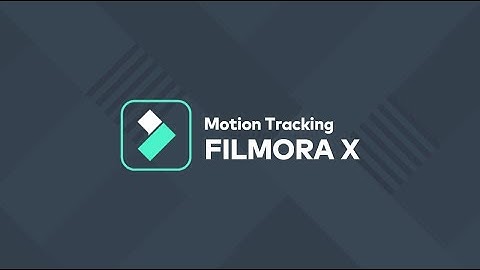 Motion Tracking in Filmora X - Easy Tutorial