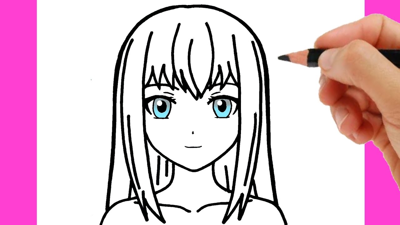 How to Draw Anime Girl for Beginners Easy Step by Step