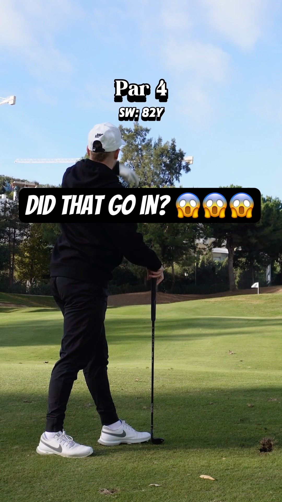 OMG SLAM DUNKED it!!!!! ??? #golf