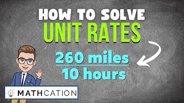 What is a Unit Rate? (Unit Rate Definition and Examples)