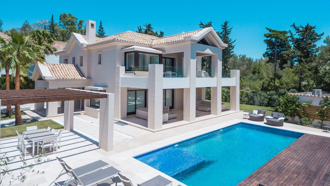 New Luxury Modern Villa in Marbella Golden Mile, Spain | Drumelia