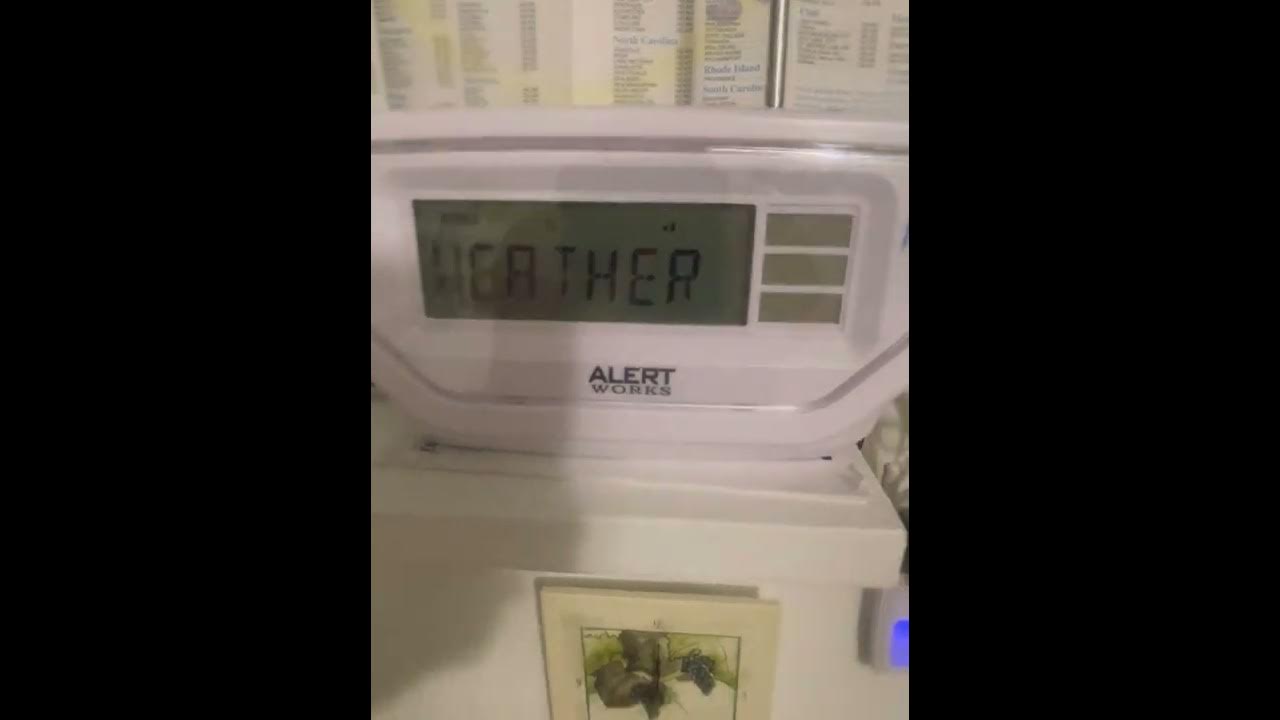 NOAA Weather Radio Broadcasting Frequencies 1 Hour Listen. YouTube