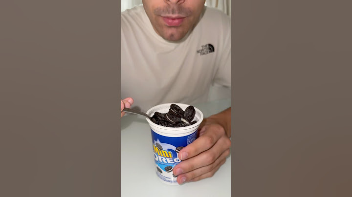 Mini Oreos con leche🍪🥛#comida #dulces #galletas
