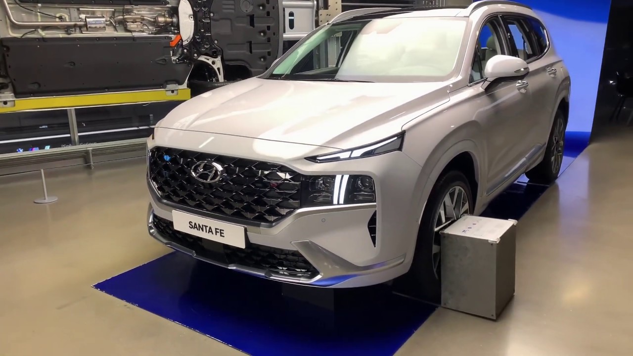 Hyundai Santa Fe Facelift 21 Interior Exterior 5 7 Sitze Konfiguration 5 7 Seat Configuration Youtube
