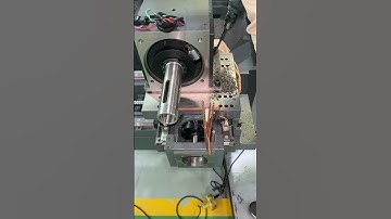 Swiss CNC Lathe Spindle Housing Drilling for Locating Pin Installation #cnclathe