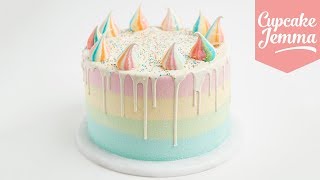 How To Make a Unicorn Cake  Bakery Secret! | Cupcake Jemma