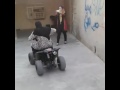 ARAB GIRL ON ATV CRASH