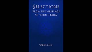 Selections from the Writings of ‘Abdu’l‑Bahá: Extract 77