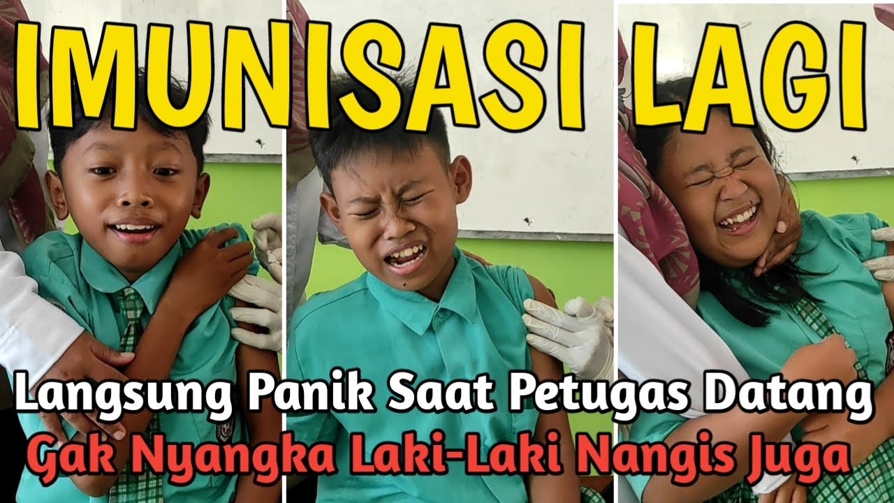 Gak Nyangka!!! Biasanya Suka Ngejek Sekarang Malah Nangis | Imunisasi TD 2024