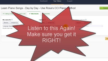 Amazon Video Direct wants Closed Caption Files to your Videos