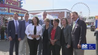 State officials visit The Big E on Massachusetts Day