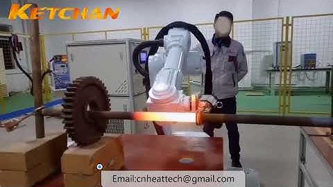 Robotic Induction Brazing Machine Equipment System