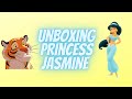 unboxing princess jasmine doll DIY doll made by me ❤❤❤