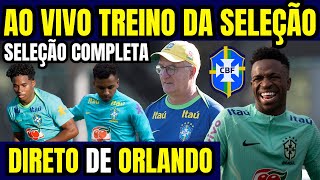 ASSISTA O TREINO DA SELEÇÃO BRASILEIRA AO VIVO E COM IMAGENS DIRETO DOS ESTADOS UNIDOS! BTB SPORTS