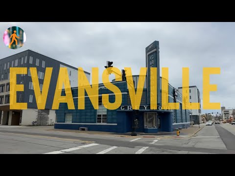 Downtown Evansville, Indiana - Virtual Walk