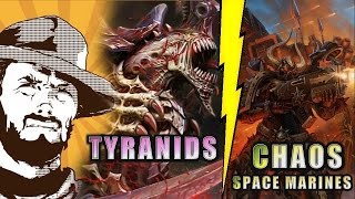 Мультшоу Репорт Warhammer 40k Tyranids VS Chaos Space Marines