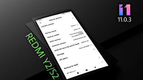 Redmi Y2: MIUI 11.0.3.0 Global Stable Update with December Security Patch