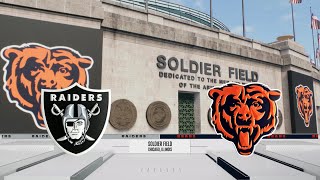 MADDEN 26 GAMEPLAY - RAIDERS AT BEARS - FULL GAME - USER VS USER - COUCH PLAY - 4K