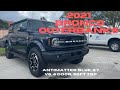 2021 Bronco Outerbanks Antimatter Blue 4 Door Soft Top 2.7L V6 In Depth Interior and Exterior [4K]