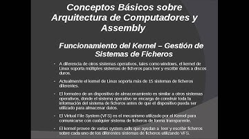 11  Funcionamiento del Kernel de Linux y System Calls