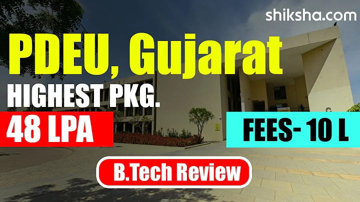 Pandit Deendayal Energy University BTech Review