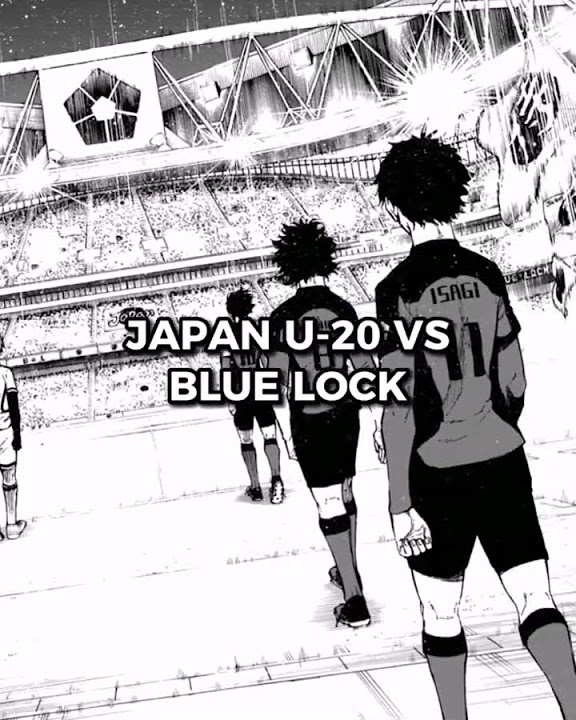 Japan u20 vs blue lock! YouTube
