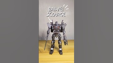 Baiwei ROTB Scourge #transformers #transformation #riseofthebeasts #baiwei #collection #figure