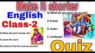 Class 2 English quiz .. picture Quiz class-2 .easy English quiz