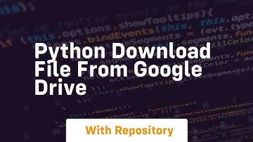 python download file from google drive