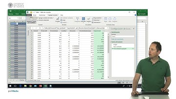 Excel Power Query. Añadir campos calculados |  | UPV